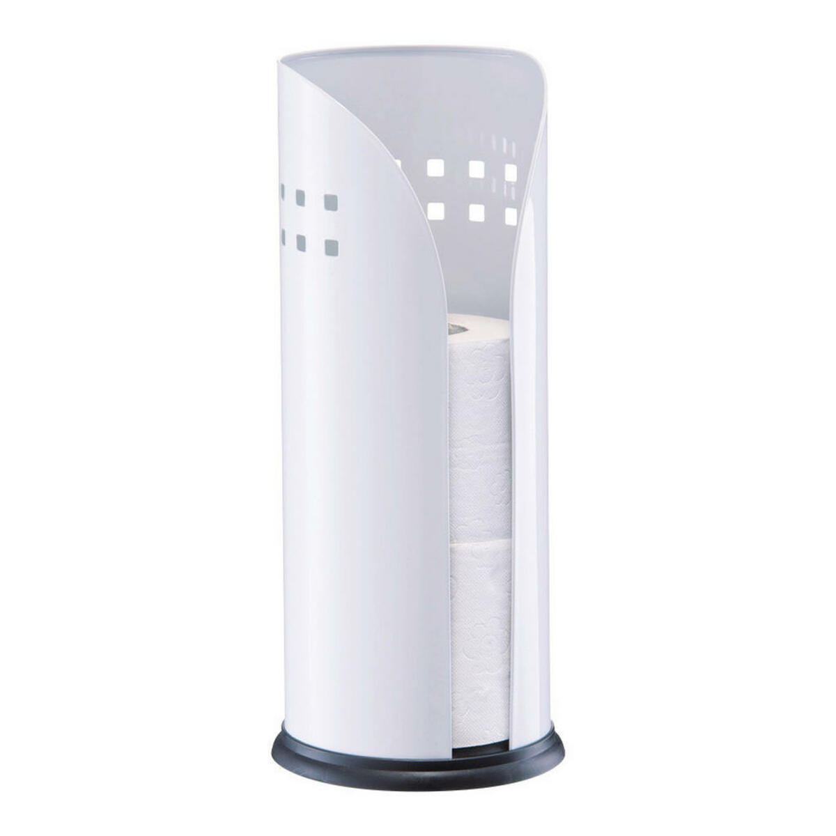 Bild 1 von WC-Rollenhalter weiß Metall B/H/L: ca. 14x34x14 cm