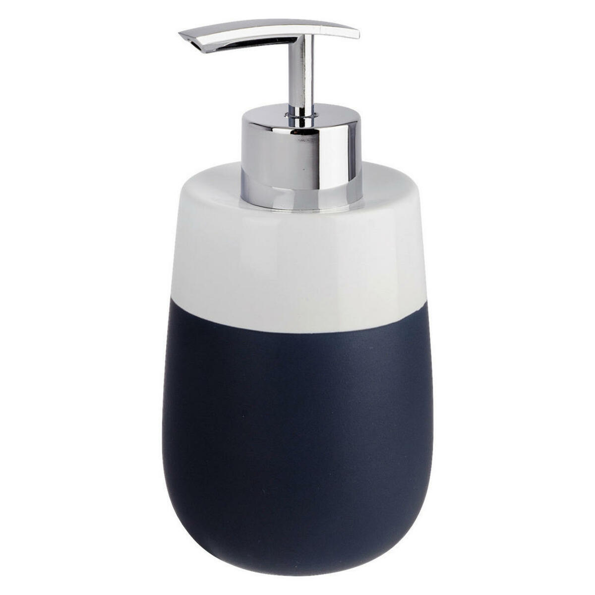 Bild 1 von Seifenspender blau weiß Keramik H/D: ca. 15x7,5 cm
