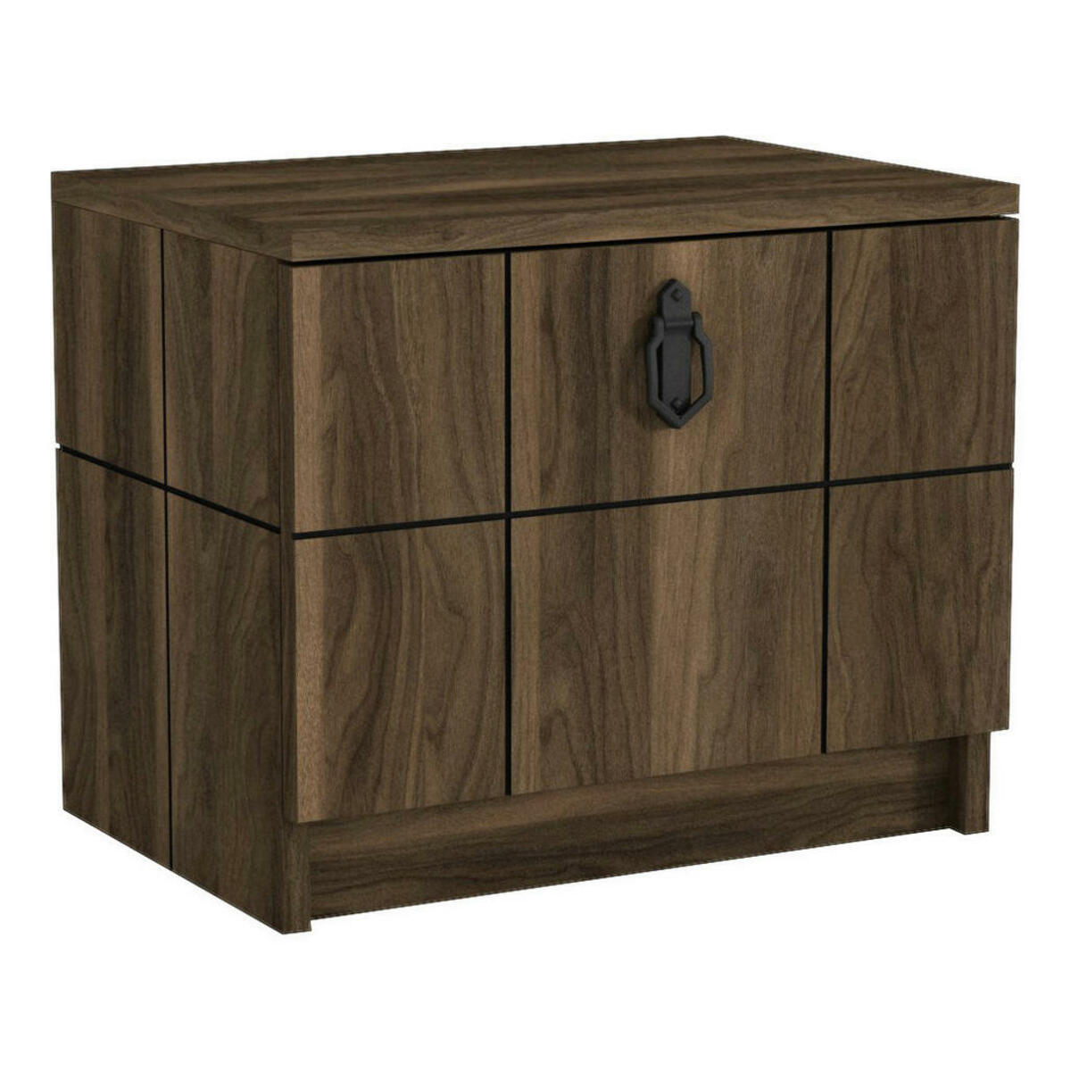 Bild 1 von Nachtkonsole Lost walnuss Nachbildung B/H/T: ca. 49x41x35 cm