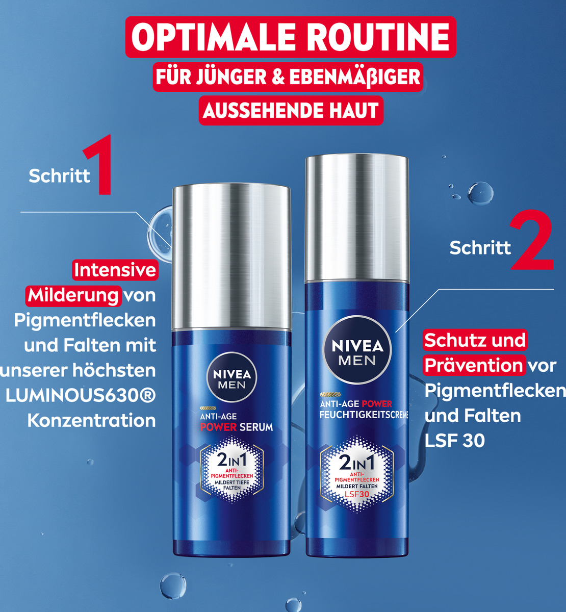 Bild 4 von NIVEA MEN Anti-Age Power Feuchtigkeitscreme 2in1 LSF 30