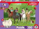 Bild 1 von Schmidt Spiele Horse Club - Club Holstein Fohlen Kinderpuzzle mit Add-on