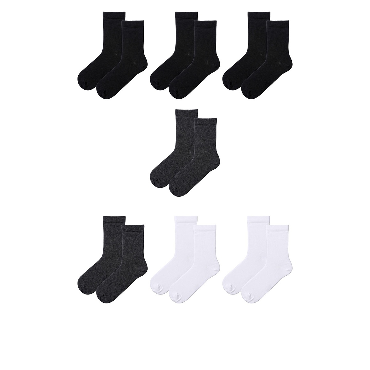 Bild 4 von UP2FASHION Damen und Herren Socken, 7 Paar