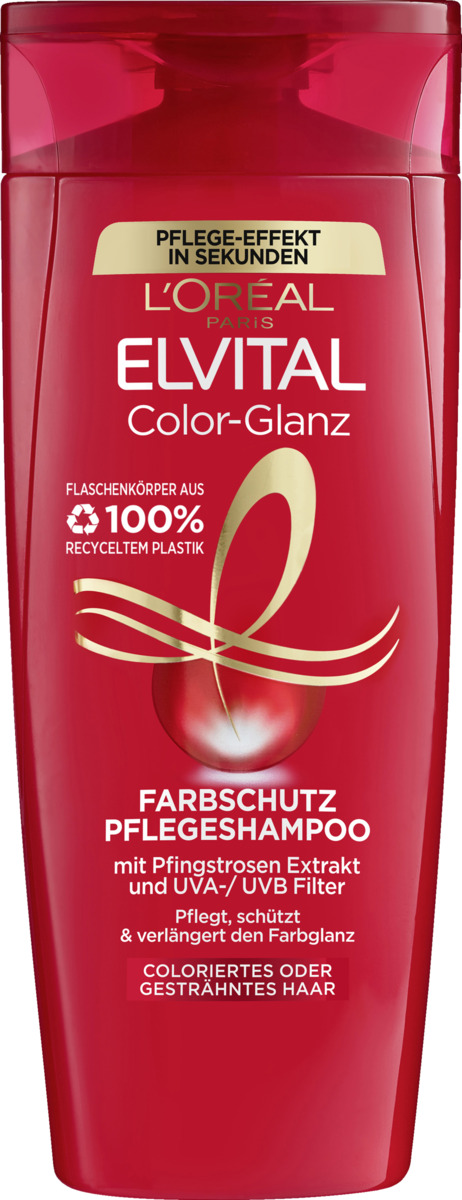 Bild 1 von L’Oréal Paris Elvital Color Glanz Farbschutz Pflegeshampoo