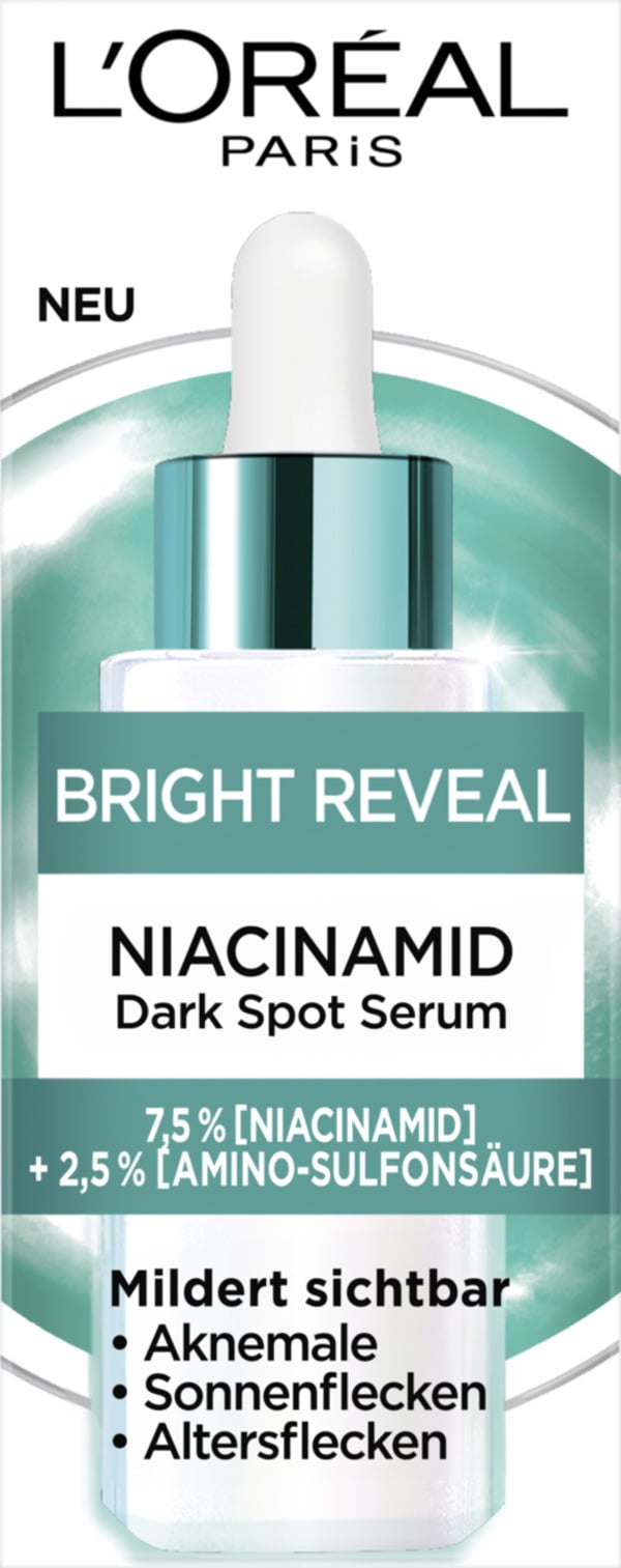 Bild 1 von L’Oréal Paris Bright Reveal Niacinamid Dark Spot Serum