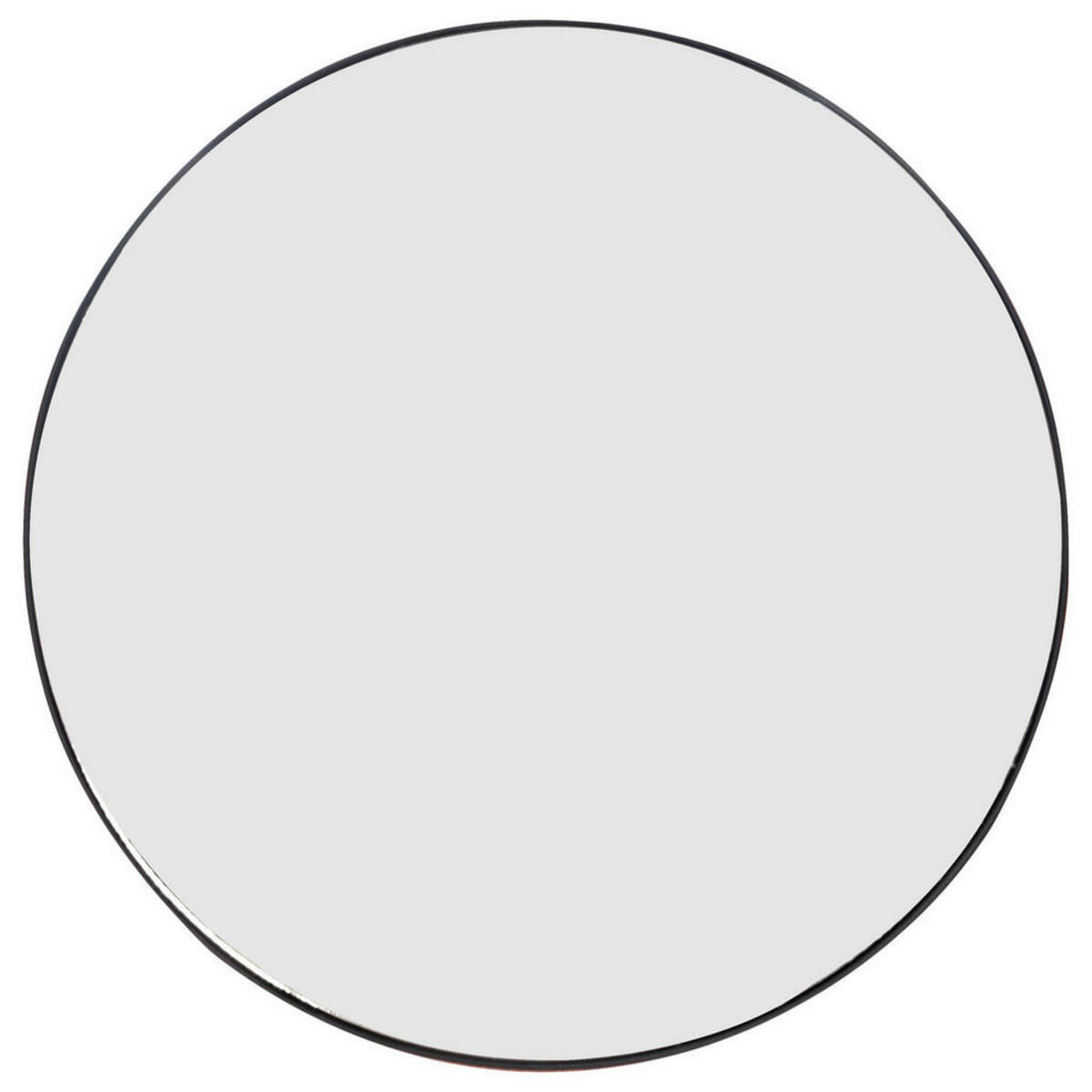 Bild 1 von Rahmenspiegel Leano schwarz Kunststoff D: ca. 61 cm