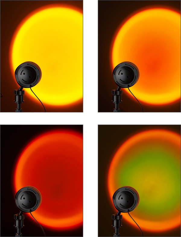 Bild 4 von IDEENWELT LED-Sonnenuntergang-Leuchte