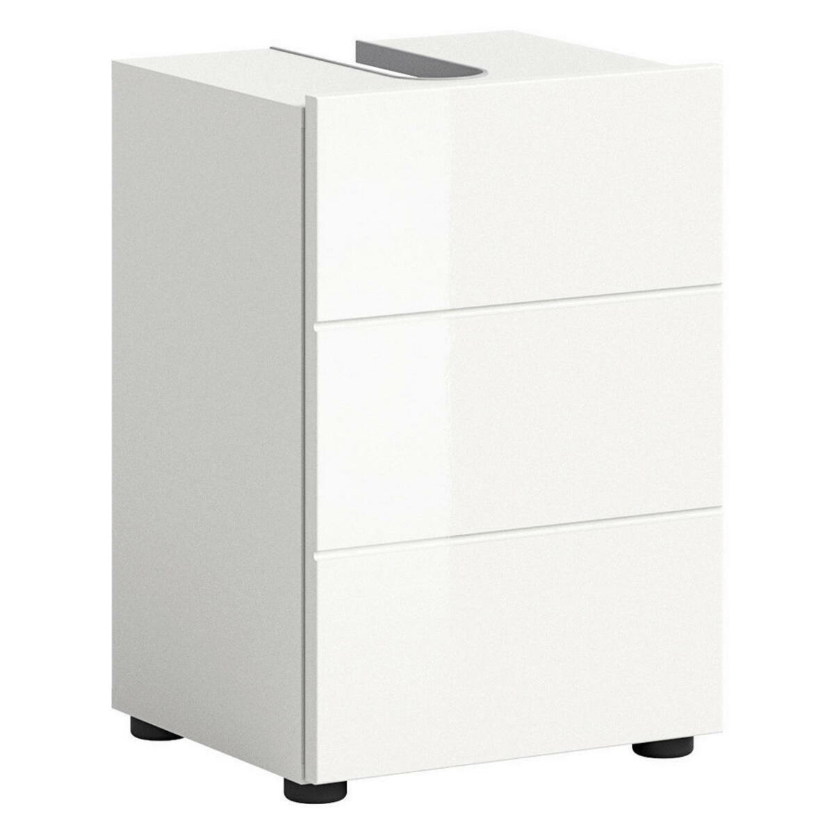 Bild 1 von Waschbeckenunterschrank Vira weiß B/H/T: ca. 38x56x34 cm