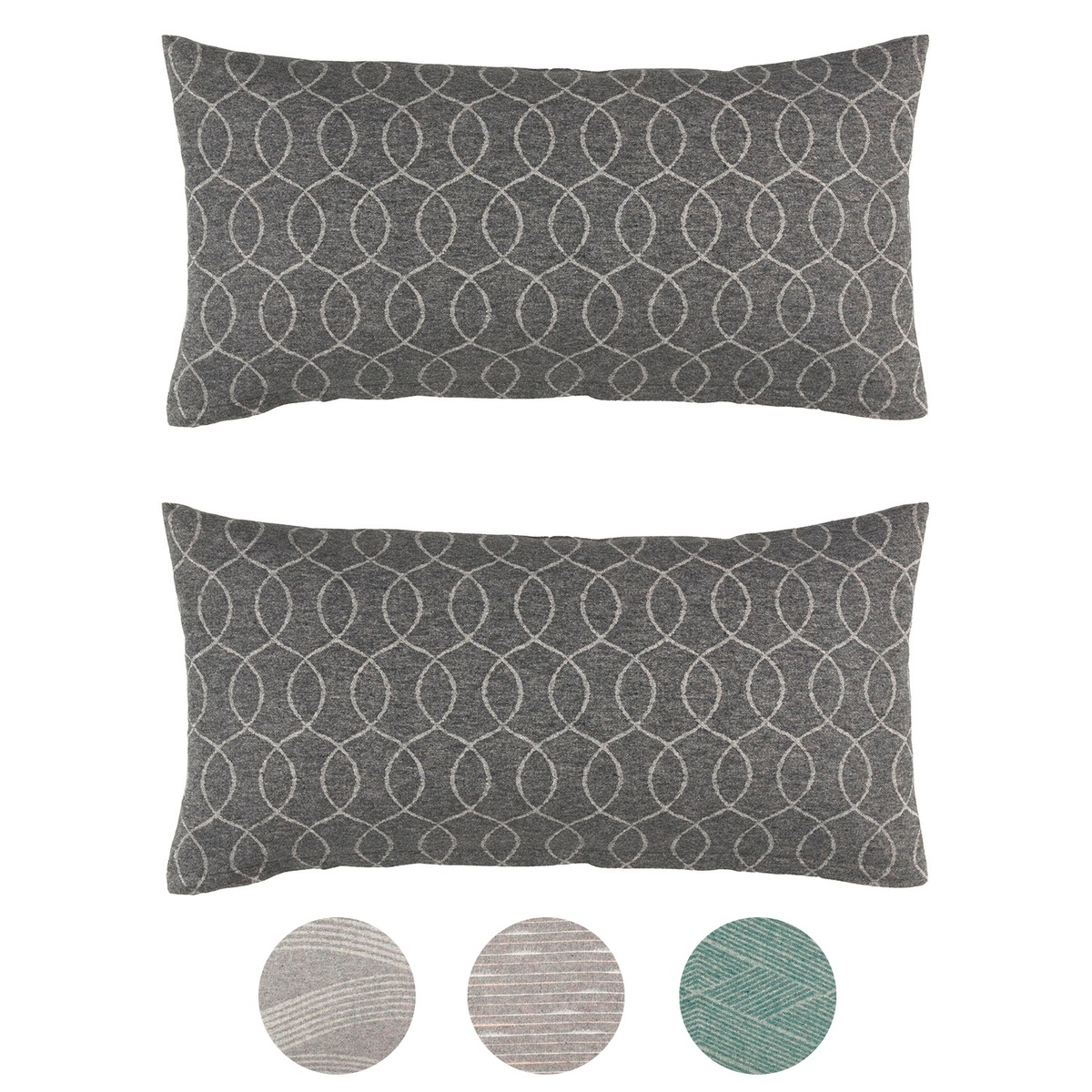 Bild 1 von NOVITESSE Biber-Kissenbezug, 2er-Packung