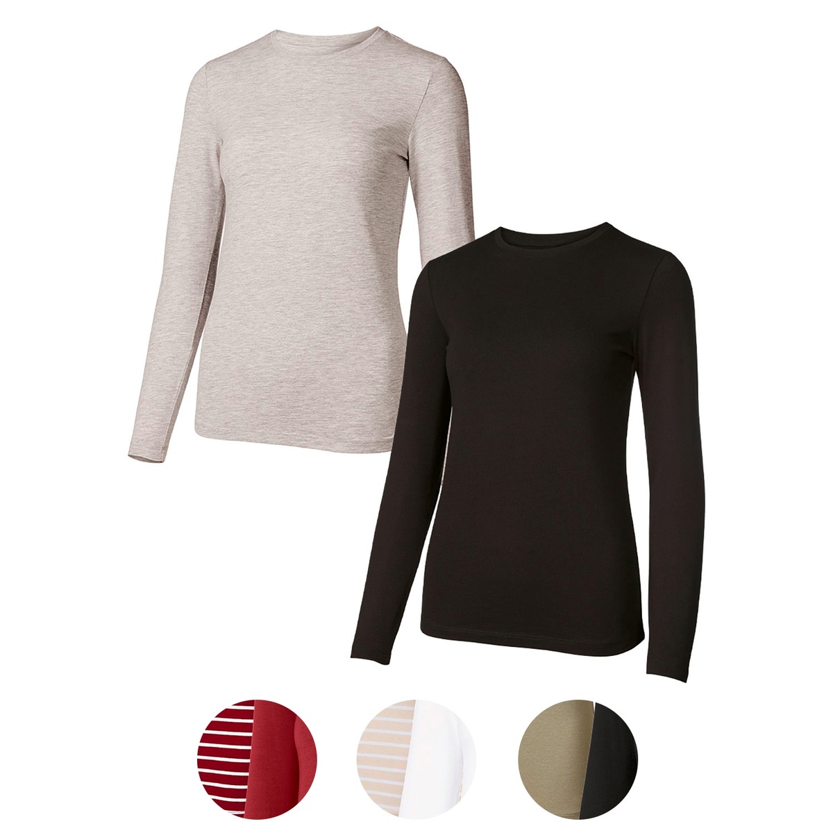 Bild 1 von UP2FASHION Damen Shirts, 2er-Set