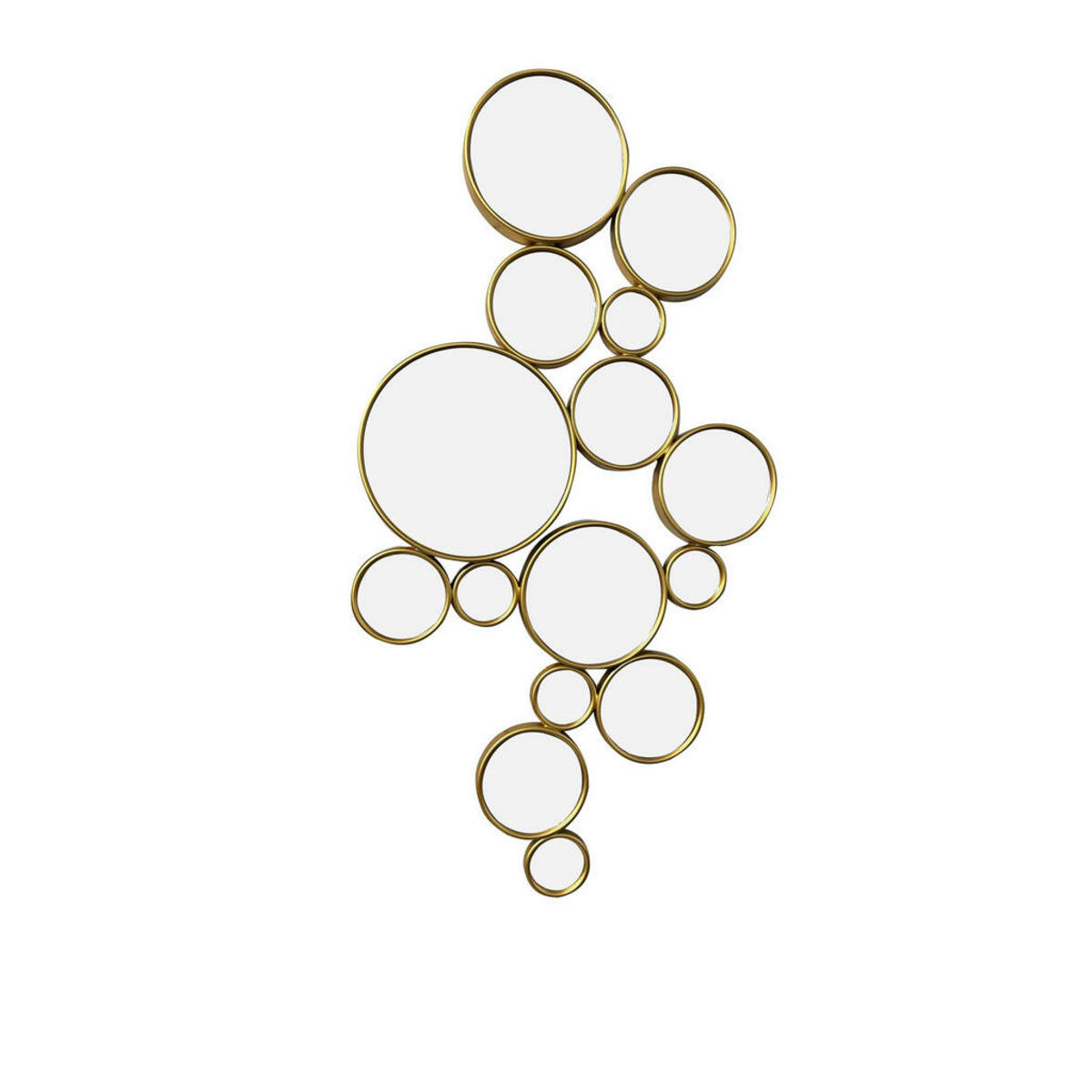 Bild 1 von Rahmenspiegel Mara gold Optik B/H/T: ca. 100x53x3,5 cm