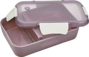 IDEENWELT Lunchbox ,,to go'' mauve