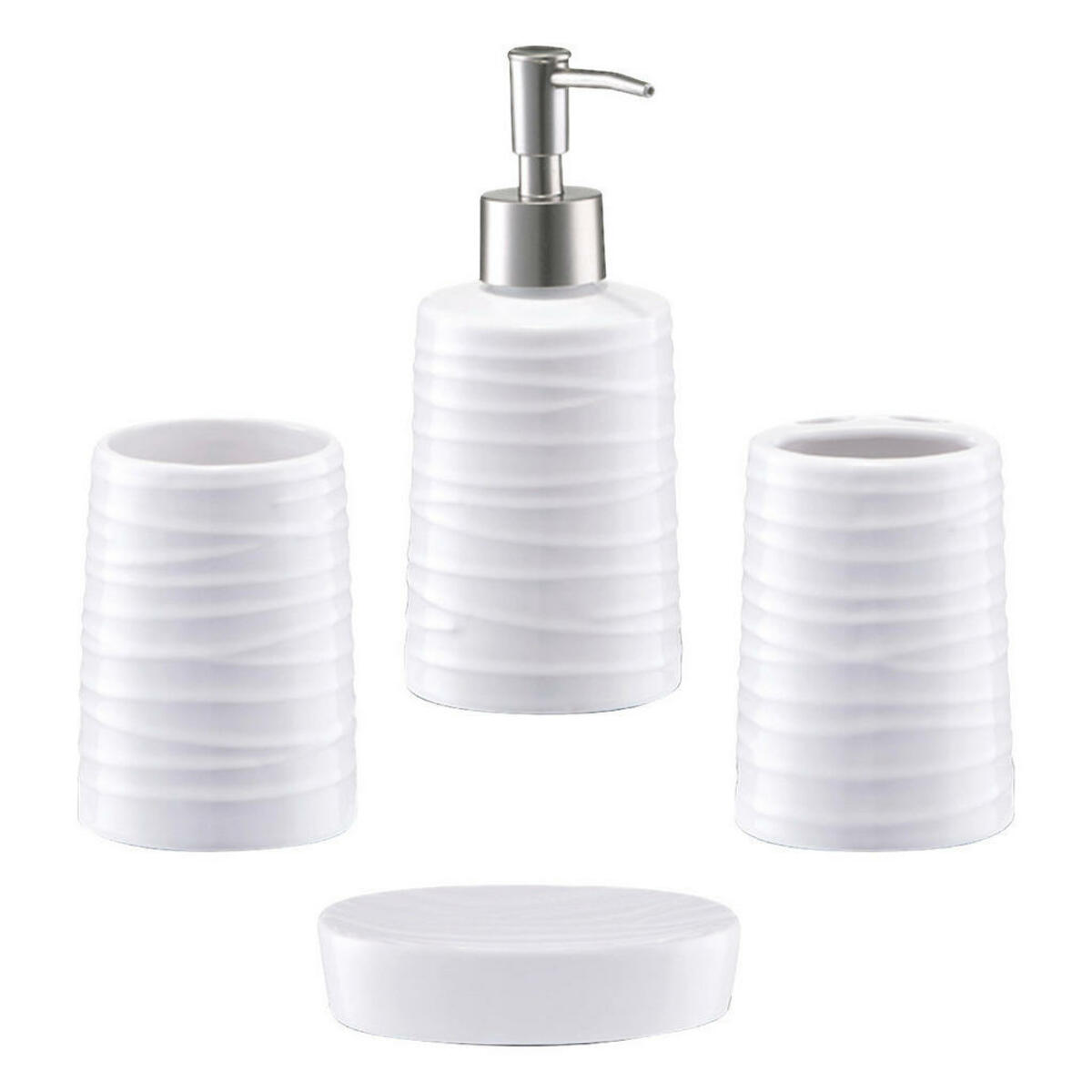 Bild 1 von Bad-Set weiß Keramik