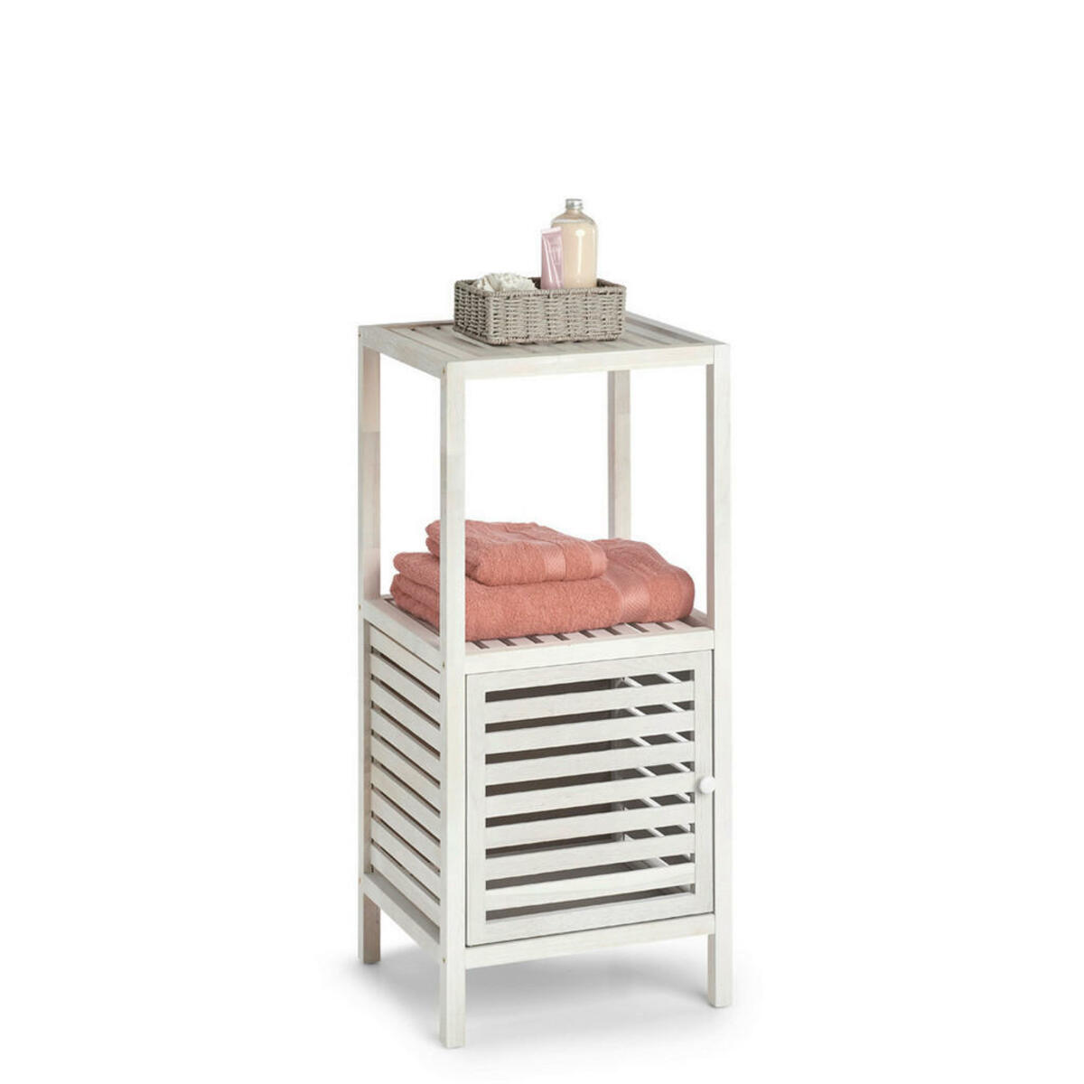 Bild 1 von Badschrank weiß Holz