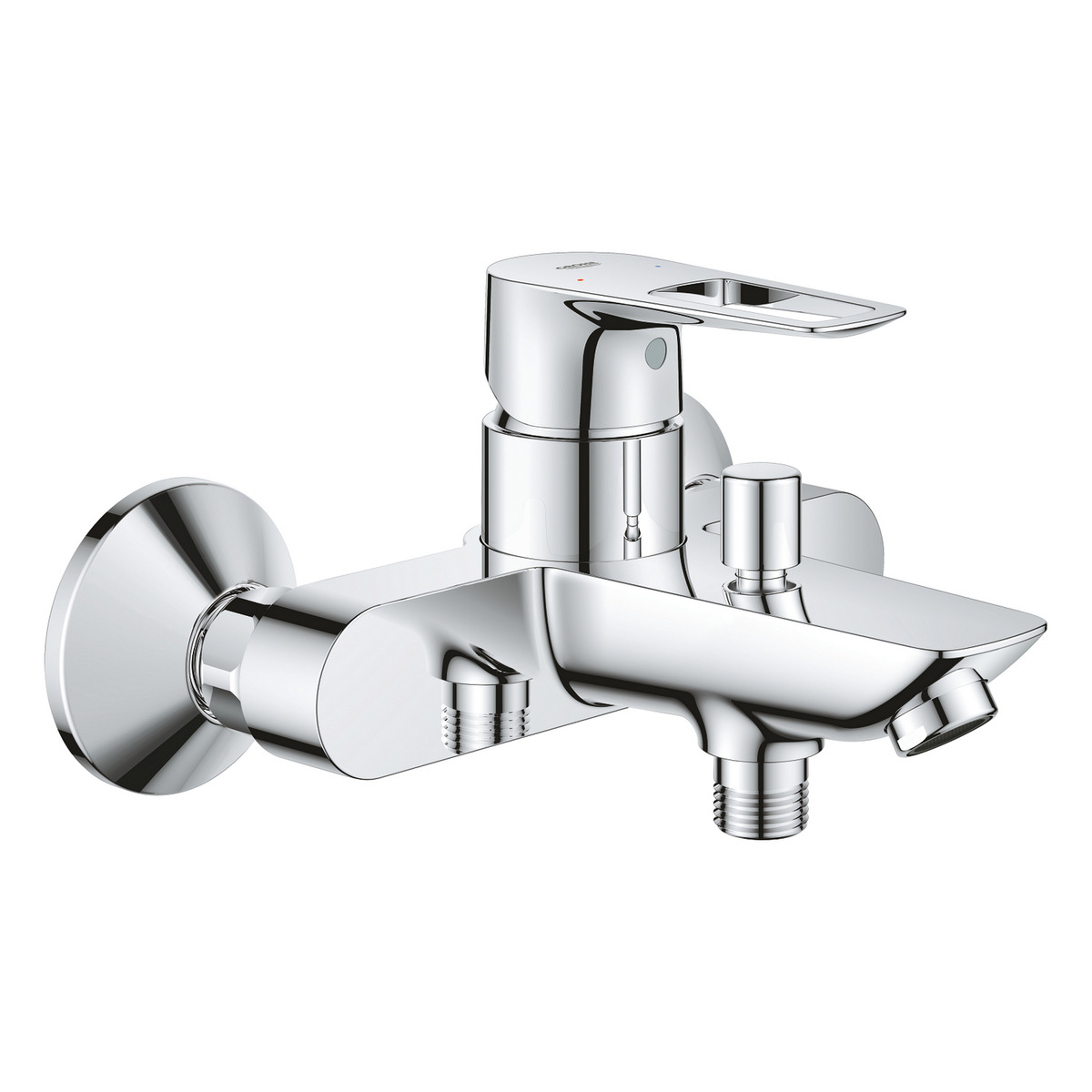 Bild 1 von Grohe Badewannenarmatur 'Start Loop' chromfarben 15 x 12,1 x 16,8 cm