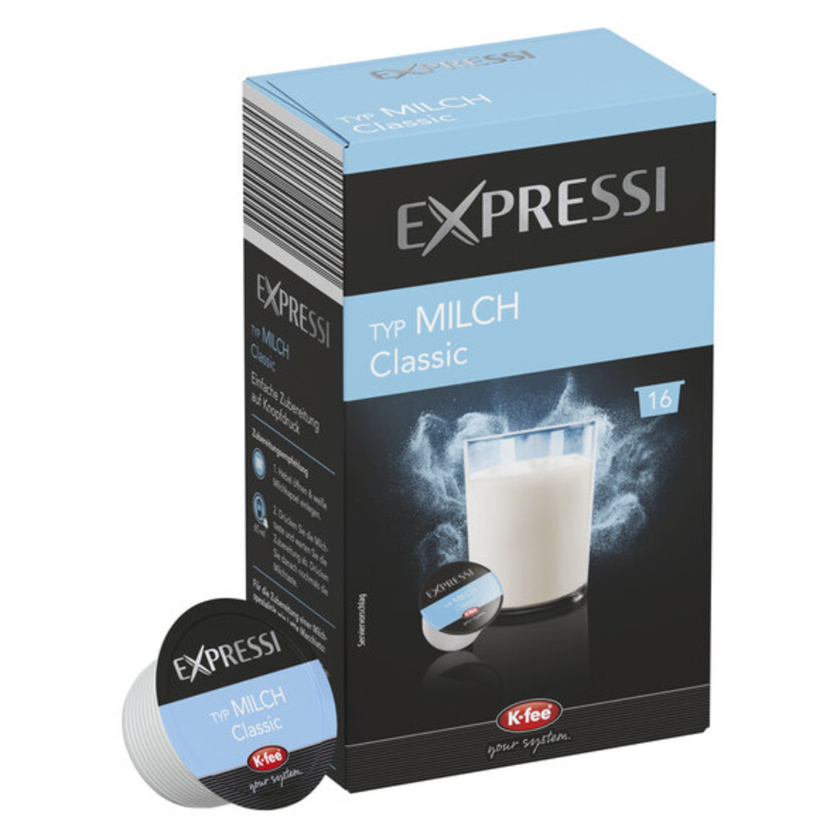 Bild 1 von Kaffeekapseln Milch 6 x 160 g
