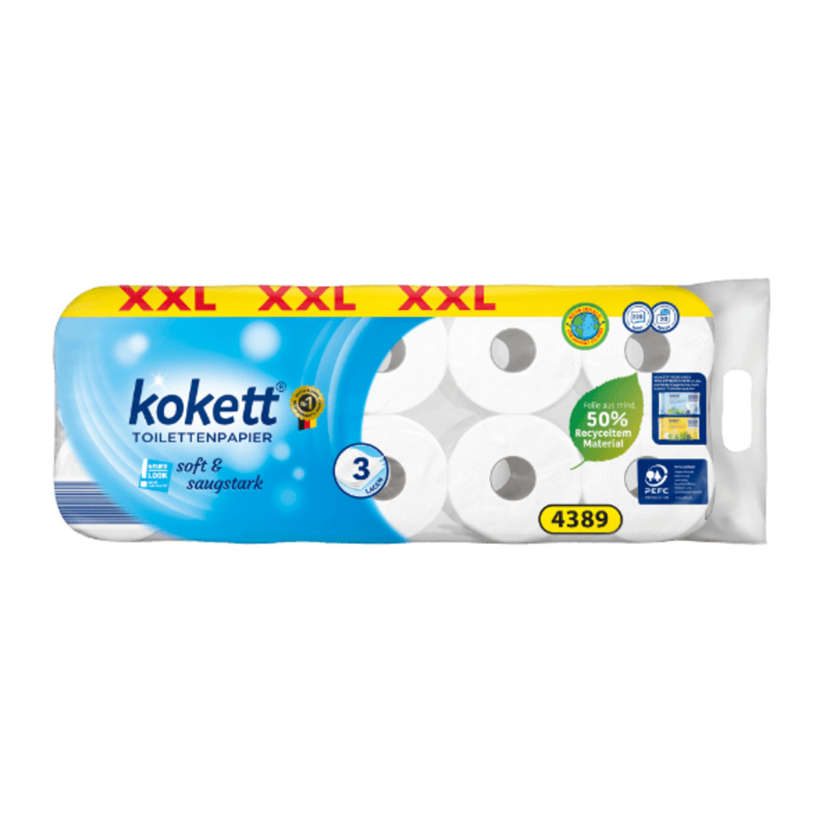 Bild 1 von KOKETT Toilettenpapier XXL