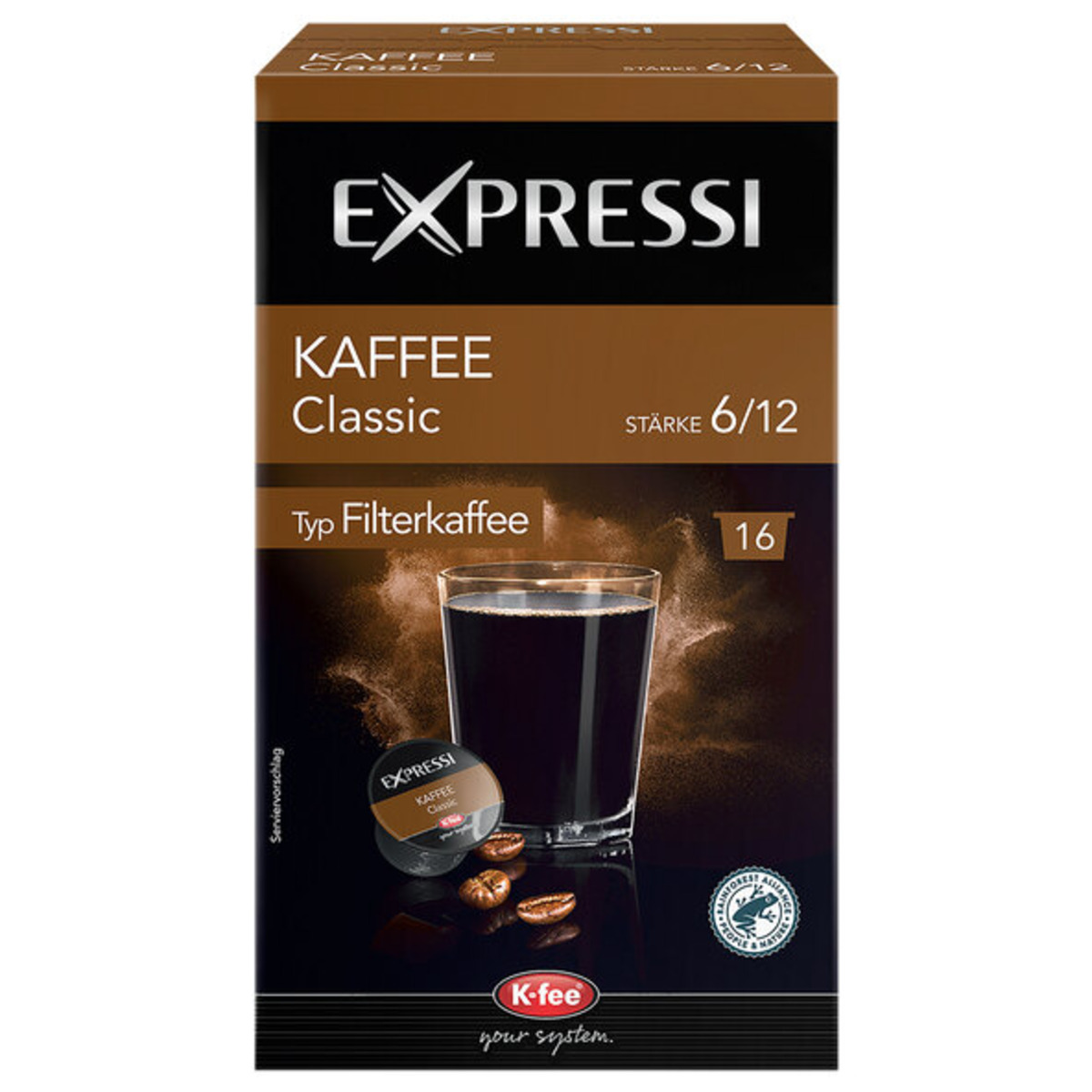 Bild 1 von Kaffeekapseln Kaffee Classic 6 x 120 g