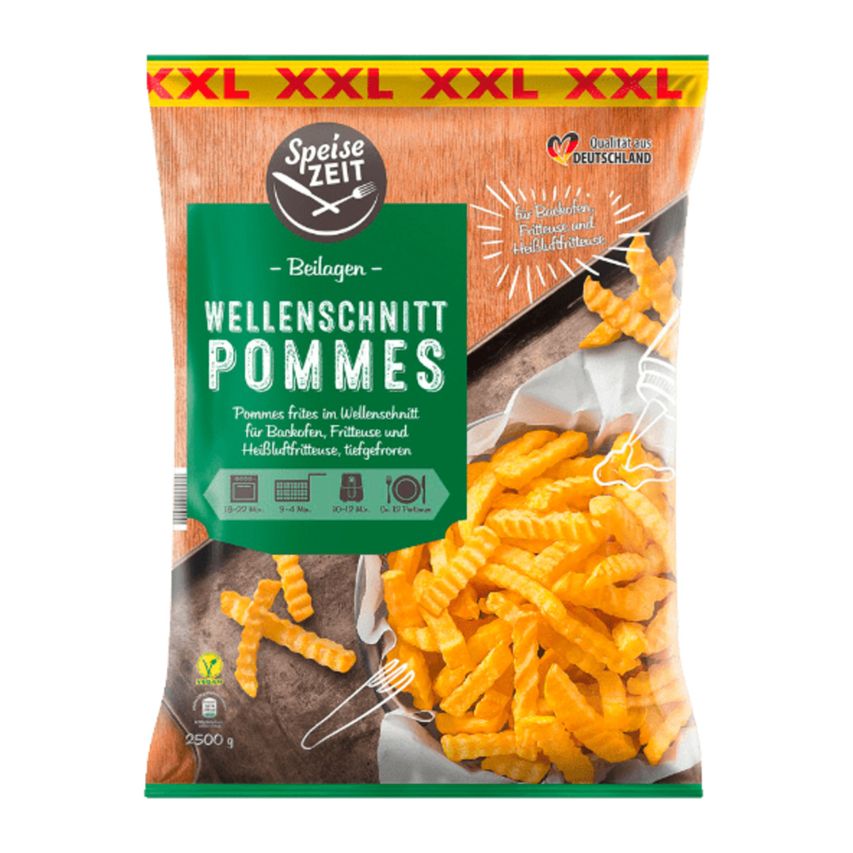 Bild 1 von SPEISEZEIT Wellenschnitt-Pommes XXL
