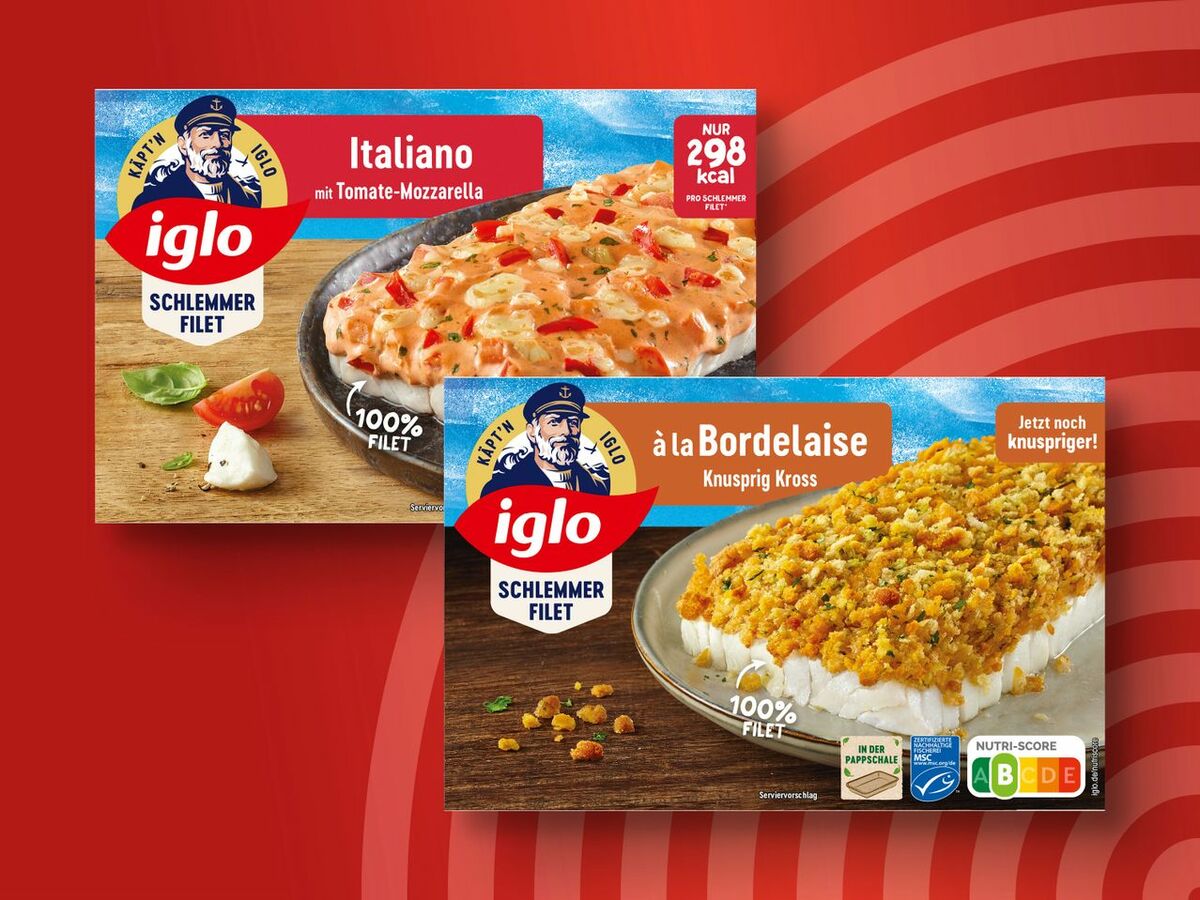 Bild 1 von Iglo Schlemmer Filet, 
         380 g