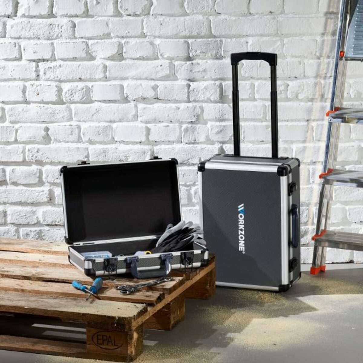 Bild 4 von WORKZONE Werkzeugkoffer-Trolley-Set