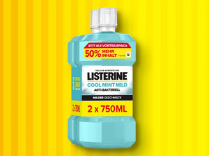 Listerine Mundspülung, 
         2x 750 ml
