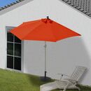 Bild 1 von Sonnenschirm halbrund Lorca, Halbschirm Balkonschirm, UV 50+ Polyester/Alu 3kg ~ 300cm terracotta mit Ständer
