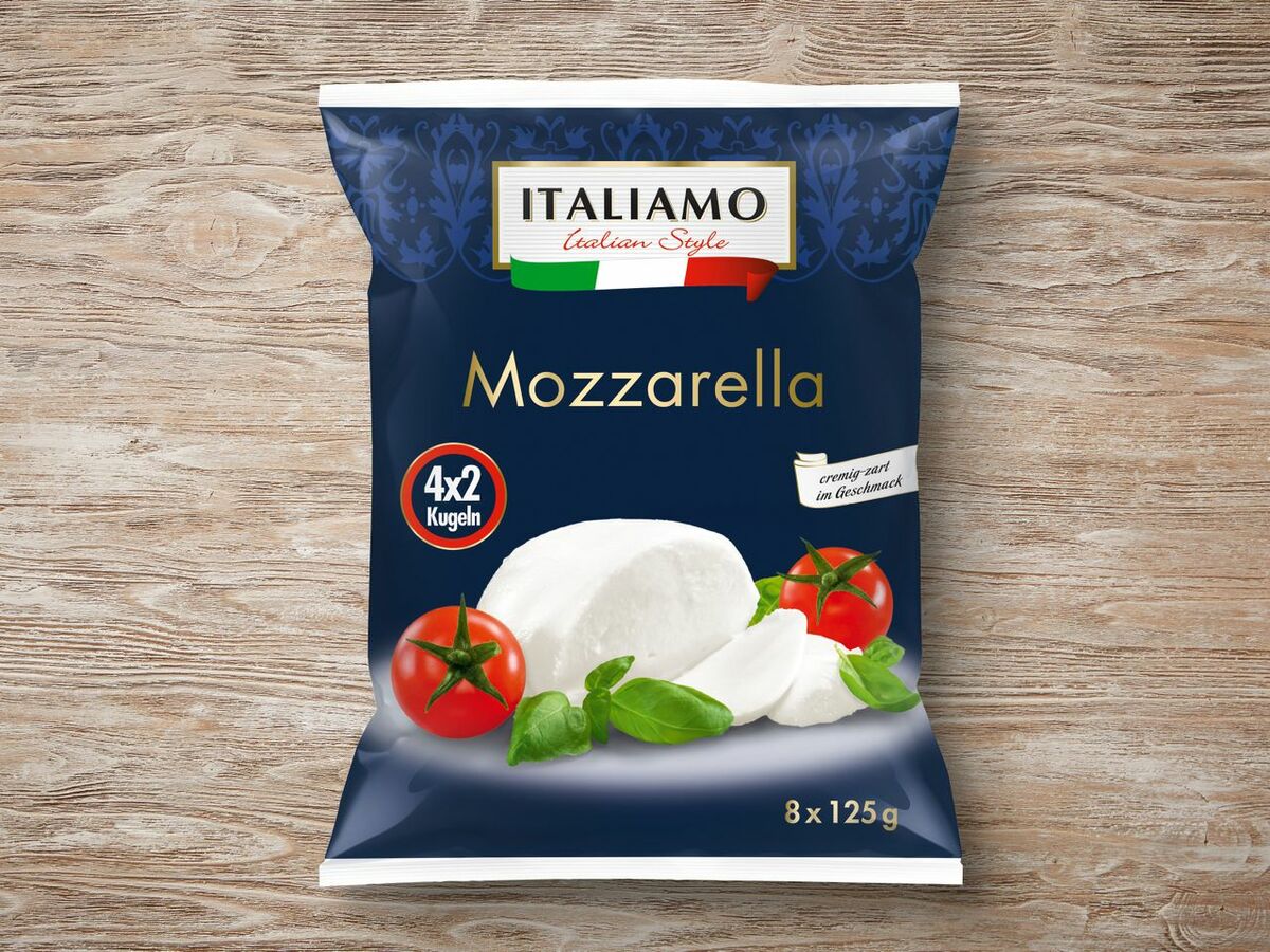 Bild 1 von Italiamo Mozzarella Multipack, 
         8x 125 g
