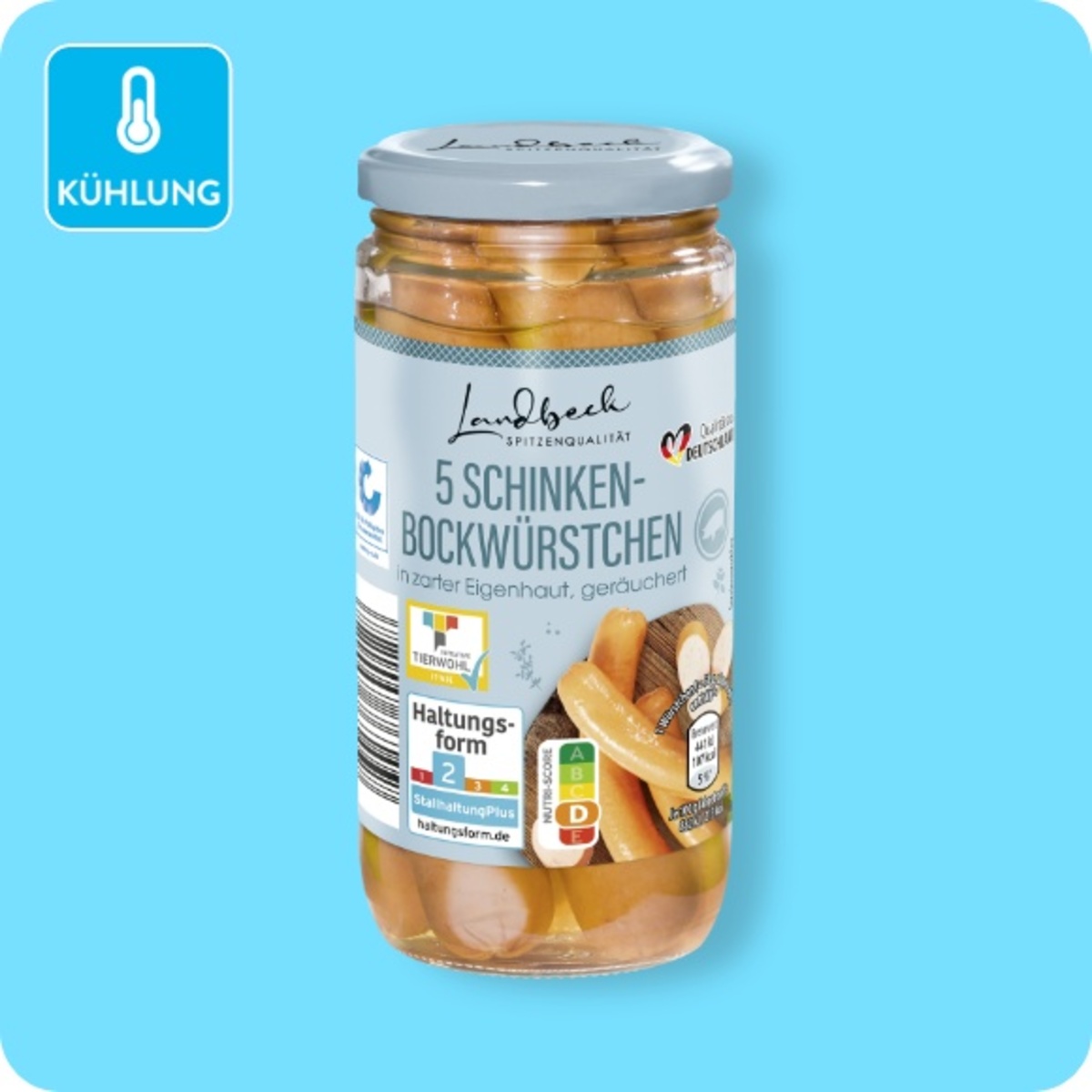 Bild 1 von LANDBECK Schinken-Bockwürstchen
