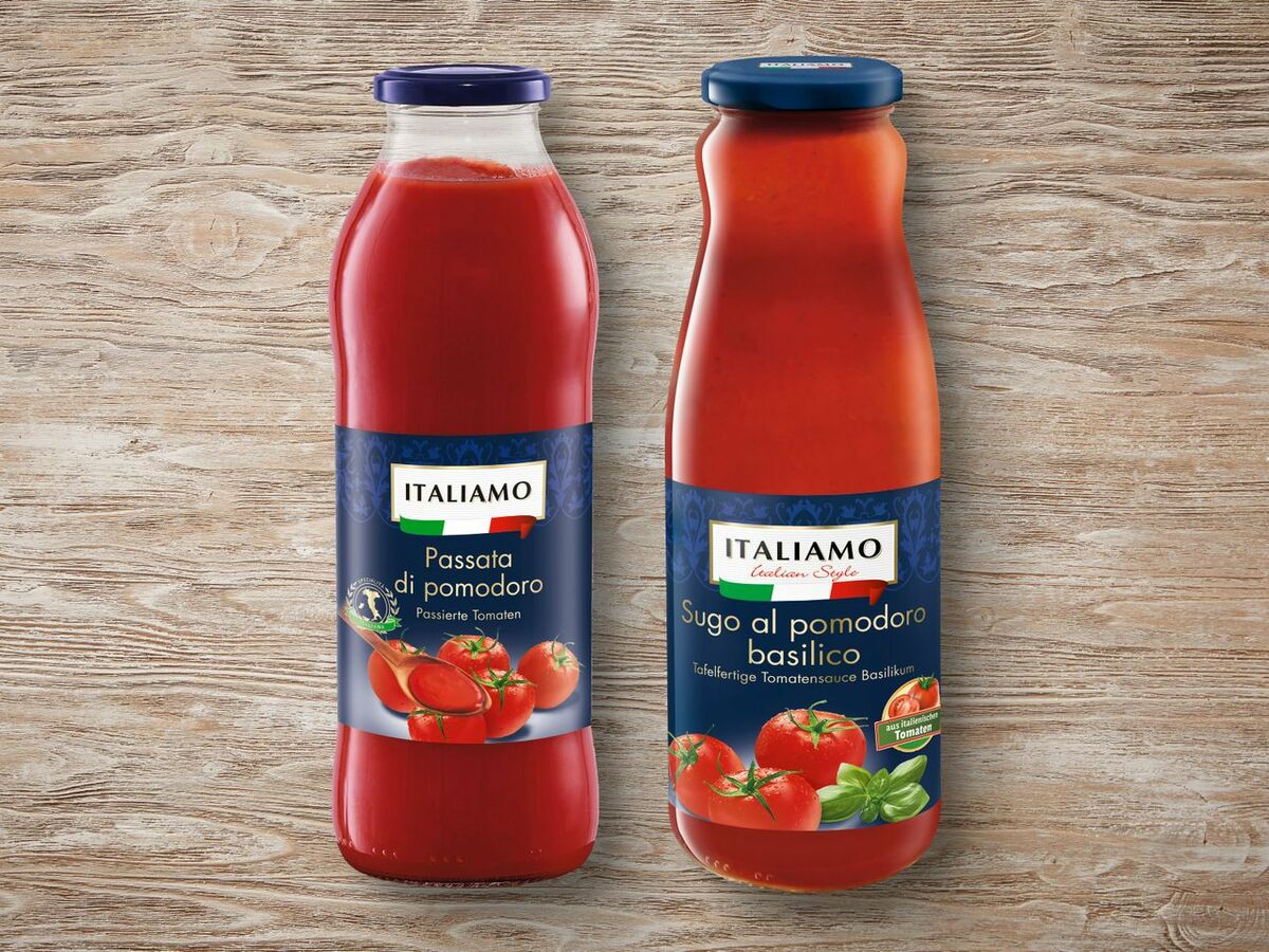 Bild 1 von Italiamo Passierte Tomaten/Tomatensauce, 
         720 ml