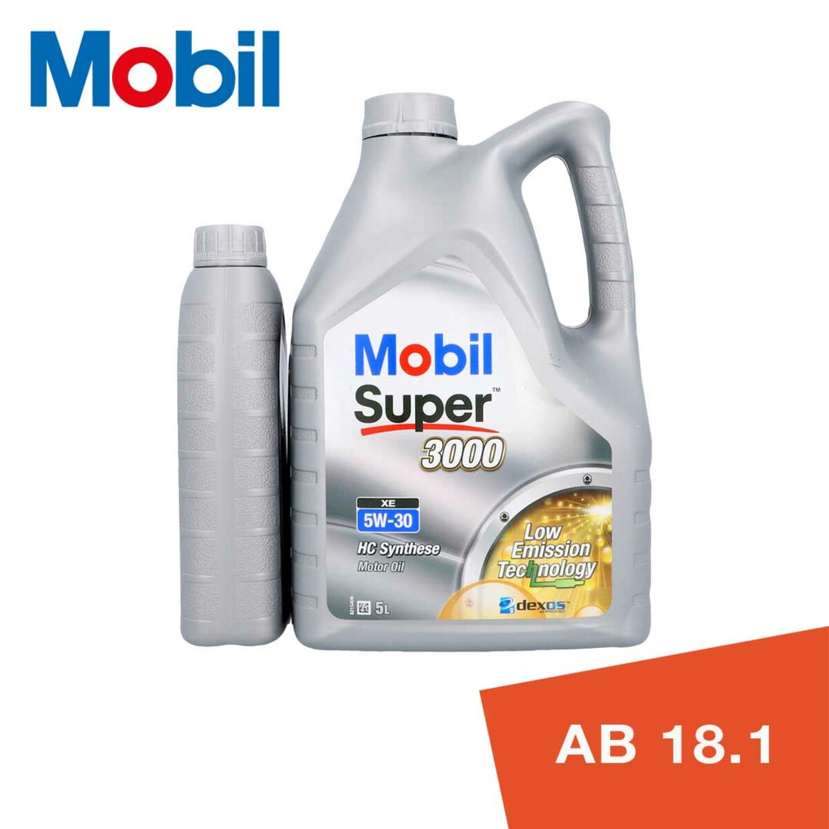 MOBIL SUPER™ 3000 XE 5W-30 HOCHLEISTUNGSMOTORÖL 5 Liter + 1 Liter ...