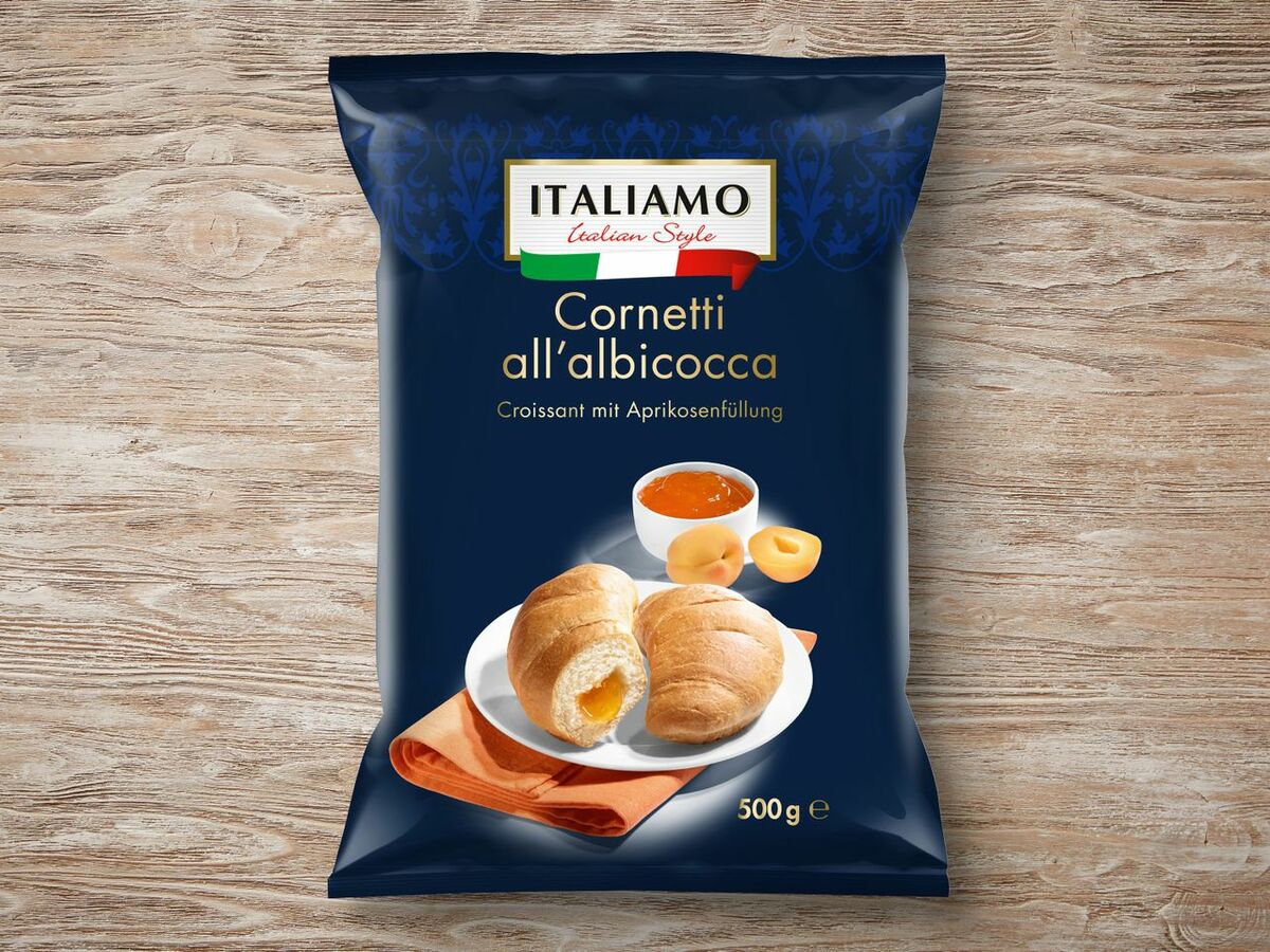 Italiamo Croissants mit Füllung 500 g von Lidl für 2 99 ansehen