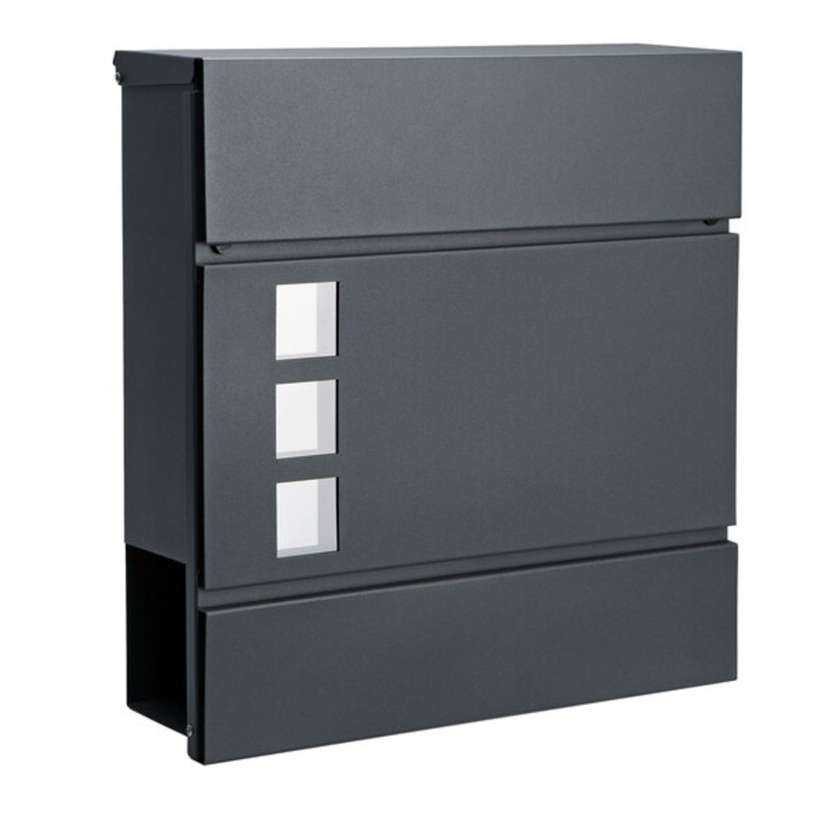 Bild 1 von Designer Briefkasten mit Sichtfenster, anthrazit