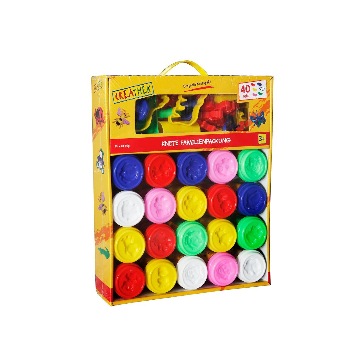 Bild 1 von Creathek Knete Super Pack 1140 g mit Zubehör