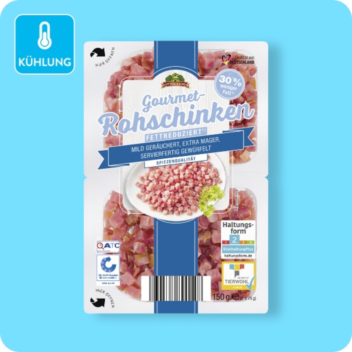 Bild 1 von GUT DREI EICHEN Schinkenwürfel