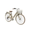 Bild 1 von Adriatica Cityfahrrad 28 Zoll RETRO Lady braun inkl. Korb