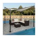 Bild 1 von Pergola MCW-A41, Garten Pavillon Sonnensegel, stabiles 6cm Stahl-Gestell ~ 4x4m creme