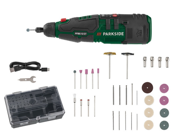 Bild 1 von PARKSIDE® Akku-Feinbohrschleifer »PFBS 12 C7«, 12 V