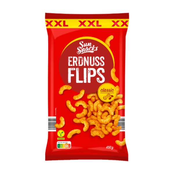 Bild 1 von SUN SNACKS Erdnussflips XXL