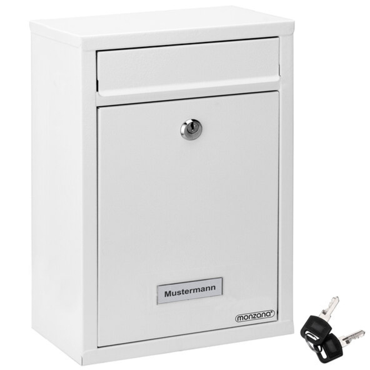 Bild 1 von Briefkasten, weiß