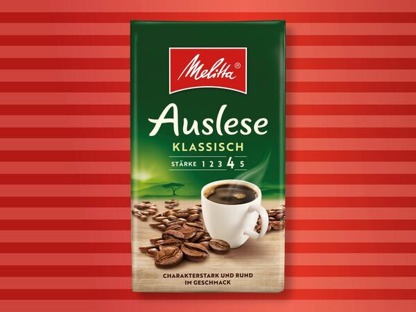 Bild 1 von Melitta Kaffee Auslese, 
         500 g