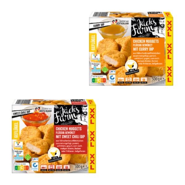 Bild 1 von JACK’S FARM Chicken Nuggets XXL