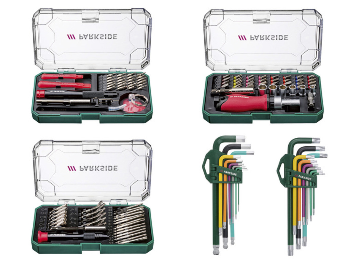 PARKSIDE® Präzisionswerkzeug- und Stiftschlüssel-Sets von Lidl ansehen!