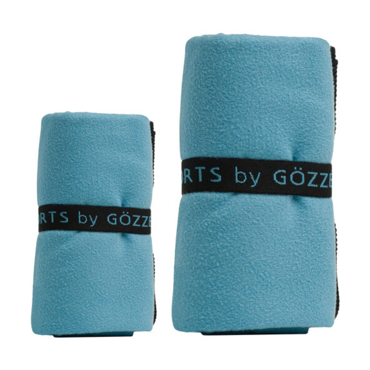 Bild 1 von 2er Set Sporthandtuch, 70 x 140 cm, türkis