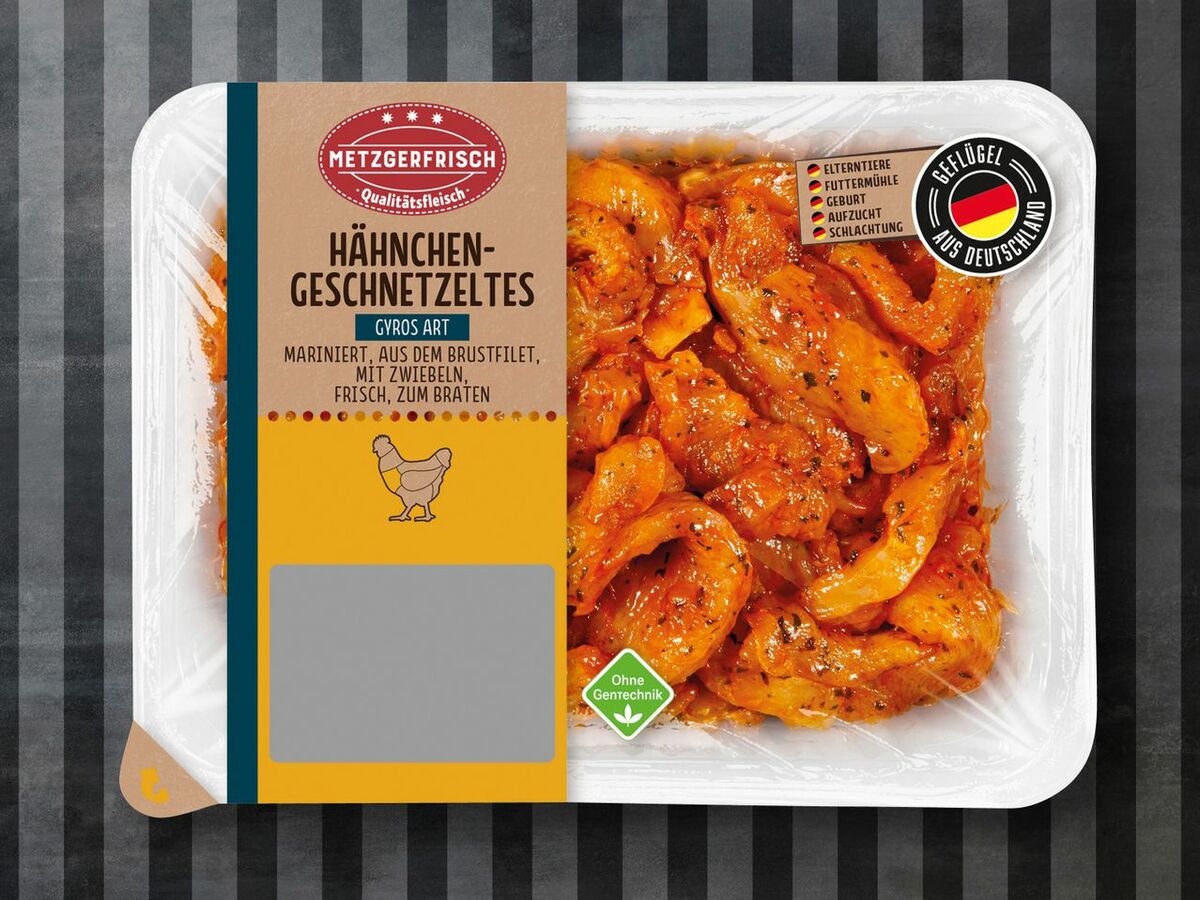 Metzgerfrisch Hähnchen Geschnetzeltes 400 g von Lidl ansehen