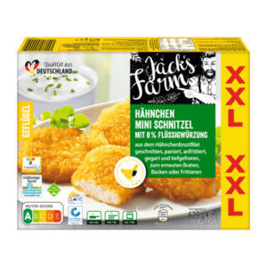 JACK’S FARM Hähnchen Mini-Schnitzel XXL