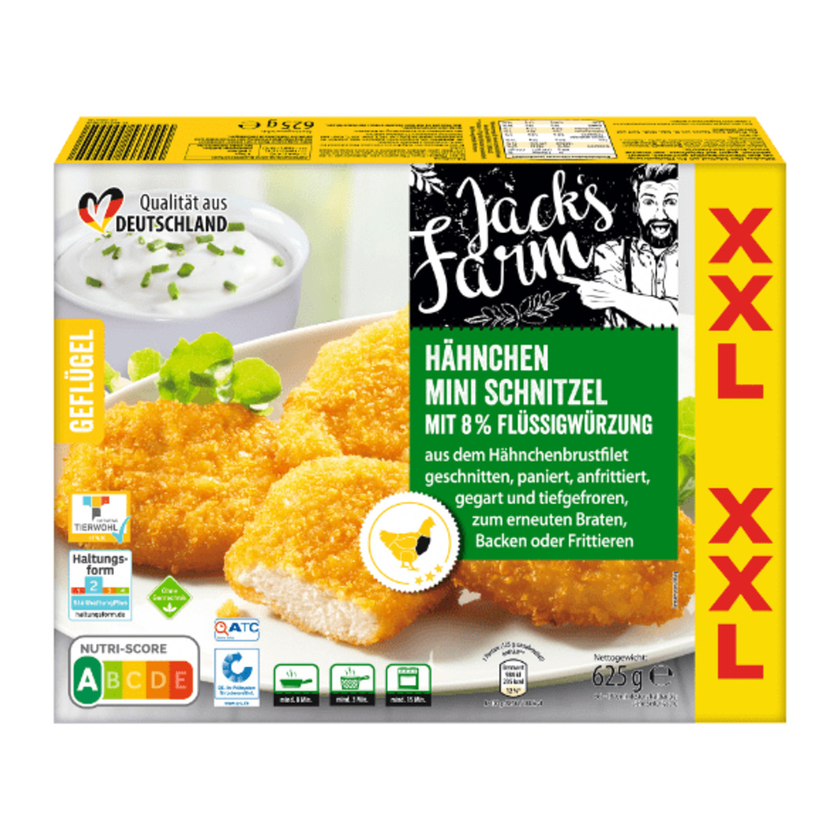 Jacks Farm H Hnchen Mini Schnitzel Xxl Von Aldi Nord Ansehen