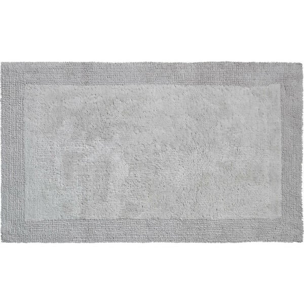 Bild 1 von Grund Badteppich Luxor, Grau, Textil, Abstraktes, rechteckig, 50 cm, Oeko-Tex® Standard 100, für Fußbodenheizung geeignet, rutschfest, Badtextilien, Badematten