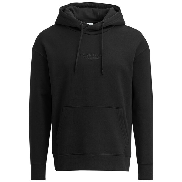 Bild 1 von Herren Hoodie mit Schriftzug SCHWARZ