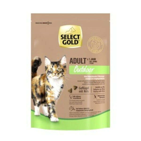 Bild 1 von SELECT GOLD Outdoor Adult Geflügel und Reis 300 g