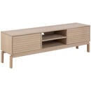 Bild 1 von Livetastic Lowboard, Weiß, Holz, Eiche, massiv,furniert,furniert, 3 Fächer, 160x50x40 cm, Wohnzimmer, Wohnwände, Lowboards